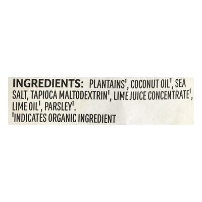 barnana Plantain Chips, Organic, Acapulco Lime, Kettle Cooked