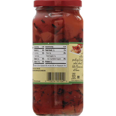 Mezzetta Roasted Red Peppers, California Fresh Pack, Mild