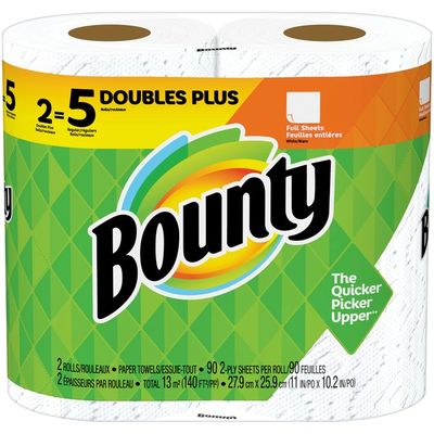 Bounty Paper Towels, White