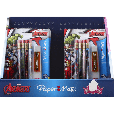 Paper Mate Mechanical Pencils, HB No. 2 (1.3 mm), Marvel Avengers