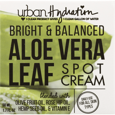 aloe vera leaf spot cream
