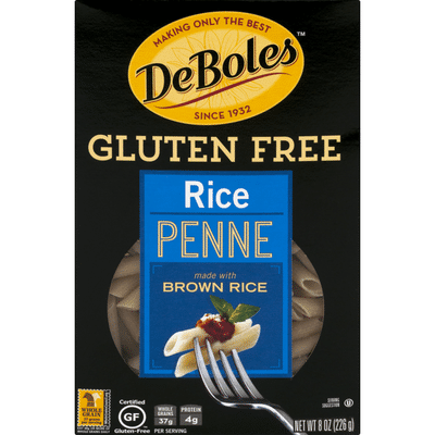 DeBoles Gluten Free Rice Pasta Penne