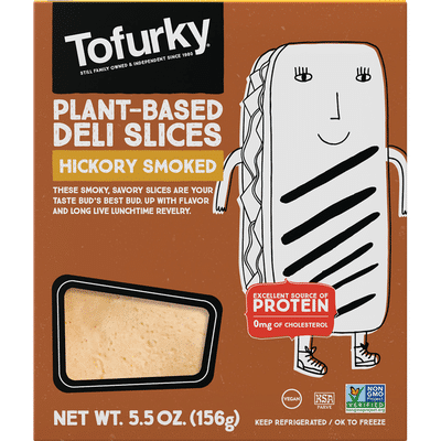 Tofurky Deli Slices, Plant-Based, Hickory Smoked