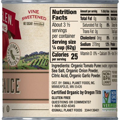 Muir Glen Tomato Sauce