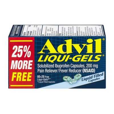 Advil Liqui-Gels Ibuprofen Capsules - 100 CT