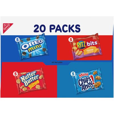 Nabisco Variety Pack Classic Mix Cookies & Crackers, 5 Varieties