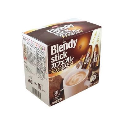 Agf Blendy Stick Cafe Au Lait Slightly Bitter Taste Instant Coffee