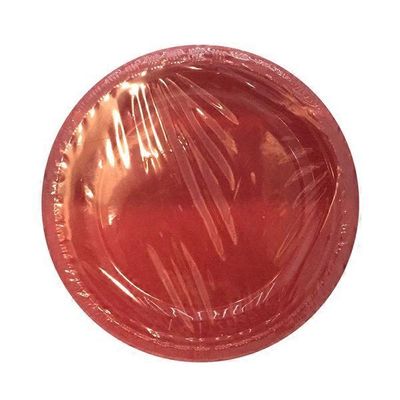 First Street Fs Touch Of Color Classic Red Plstc Plate 10 Inch