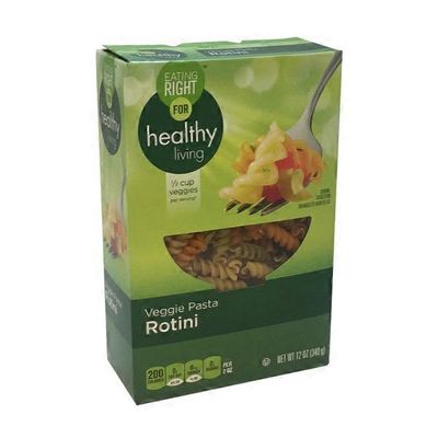 Eating Right For Healthy Living Veggie Pasta With Durum Whe At Rotini
