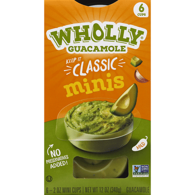 Wholly Guacamole Classic Guacamole Minis