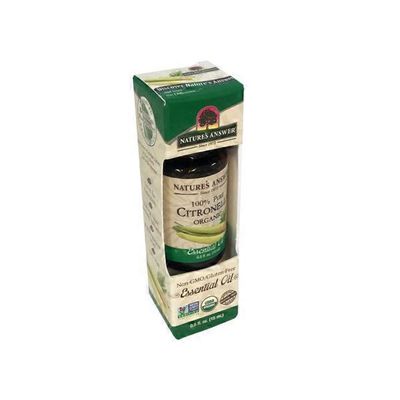 Nature's Answer 100% Pure Citronella Organic Essential Oil