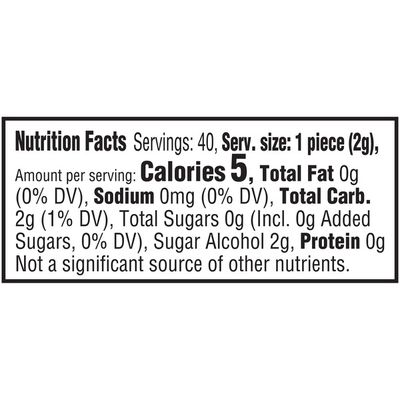Extra Refreshers Polar Ice Sugar Free Chewing Gum Bottle 40 Ct Instacart