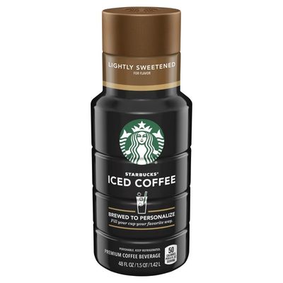 Starbucks Iced Coffee, Lightly Sweetened