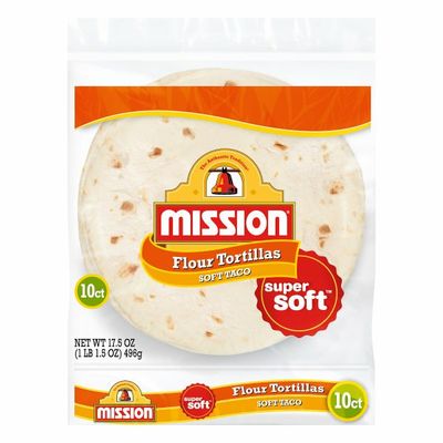 Mission Super Soft Soft Taco Flour Tortillas