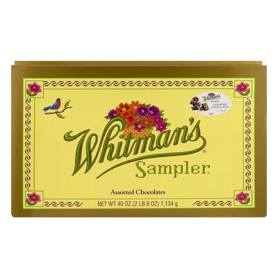 sampler whitman chocolates assorted candy chocolate