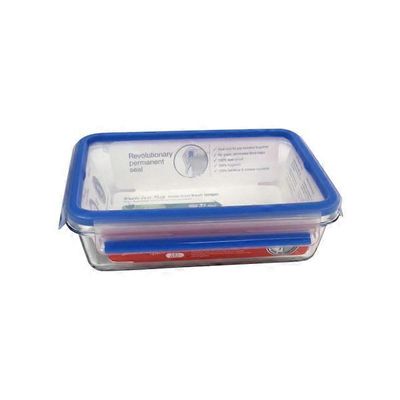 Zyliss 44 Ounce Fresh Rectangular Glass Food Storage Container
