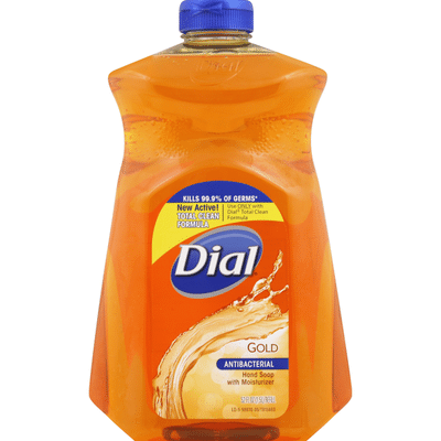 dial antibacterial hand soap with moisturizer refill gold