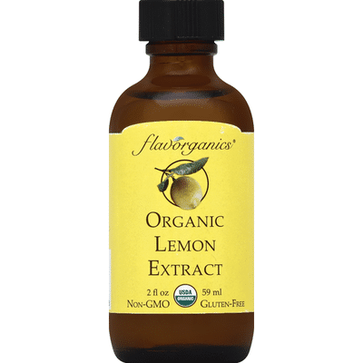 Flavorganics Lemon Extract, Organic
