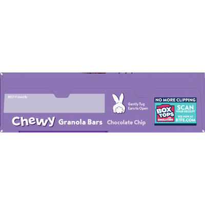 Annie's Organic Chewy Granola Bars, Chocolate Chip, 6 Count