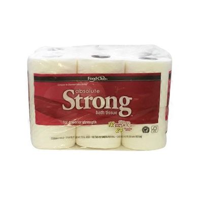 Food Club Bath Tissue Absolute Stro