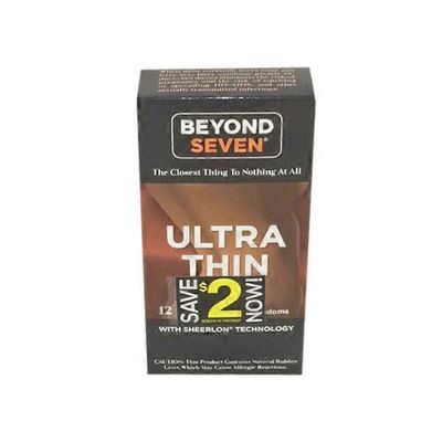 Beyond Seven Ultra Thin Latex Lubricated Condoms