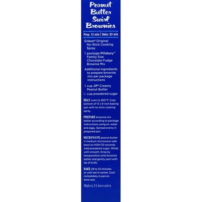 Pillsbury Brownie Mix, Chocolate Fudge, Family Size