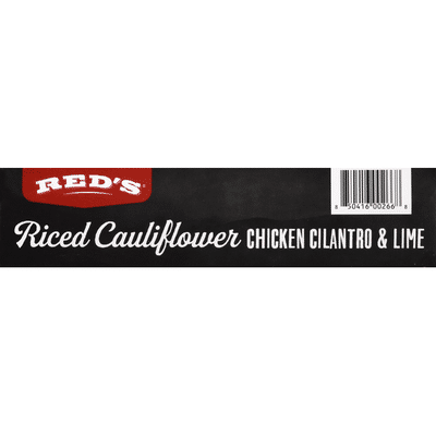 Red's Riced Cauliflower, Gluten Free, Chicken Cilantro and Lime