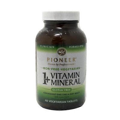 Pioneer 1+ Vitamin Mineral Iron Free Vegetarian Tablets