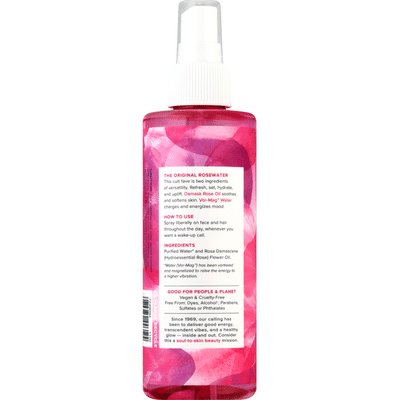 Heritage Facial Mist, Rosewater, Refreshing