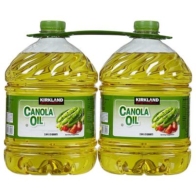 Kirkland Signature Canola Oil, 2 x 3 qt