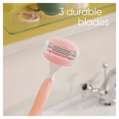Venus Comfortglide White Tea Women'S Razor Handle + 2 Blade Refills
