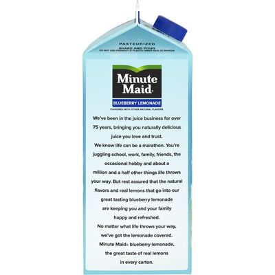 Minute Maid Premium Blueberry Lemonade, Fruit Drink