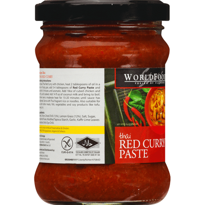World Foods Red Curry Paste, Thai, Hot