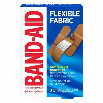 Band-Aid Brand Flexible Fabric Adhesive Bandages, Assorted Sizes