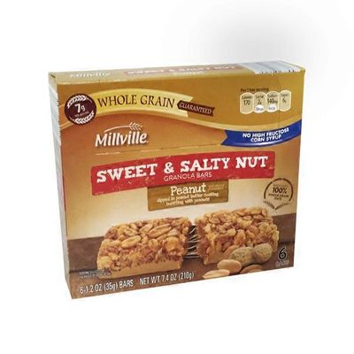 Millville Peanut Sweet & Salty Bars