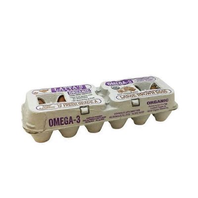 Latta's Egg Ranch Organic Large Brown Eggs