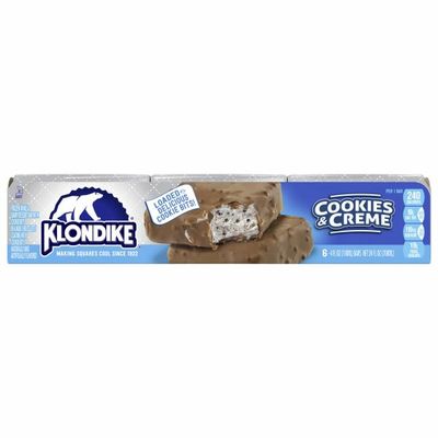 Klondike Frozen Dairy Dessert Bars Oreo