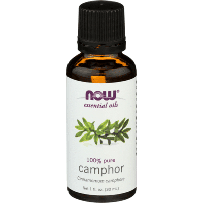 Now essential oils, camphor