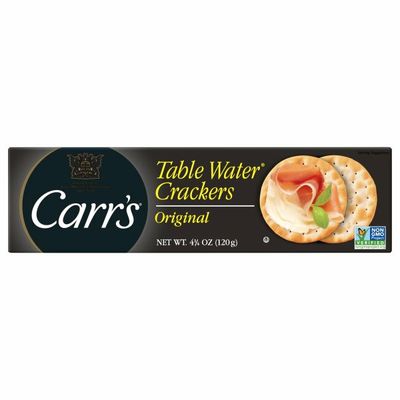 Kellogg's Carr's Table Water Crackers, Baked Snack Crackers, Original
