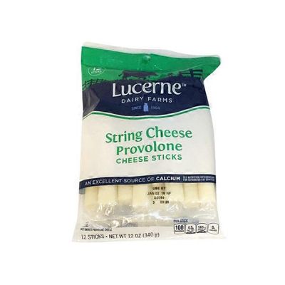 Lucerne Provolone Not Smoked String Cheese