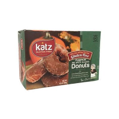 Katz Gluten-free Pumpkin Pie Spice Glazed Donuts