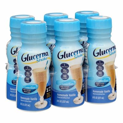 Glucerna Diabetes Nutritional Shake Homemade Vanilla