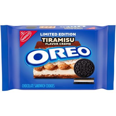 Nabisco Tiramisu Flavor Creme Chocolate Sandwich Cookies