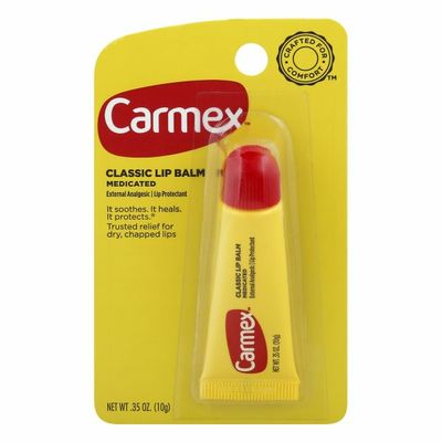 Carmex Medicated Lip Balm Tube, Lip Moisturizer for Dry, Chapped Lips