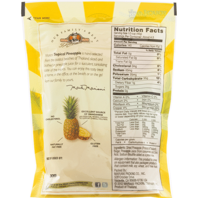 Mariani Pineapple, Tropical