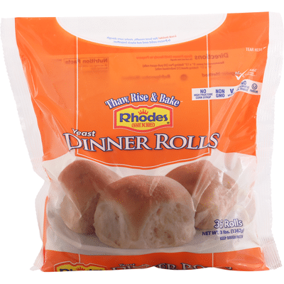 Rhodes Bake-N-Serv Dinner Rolls, Yeast