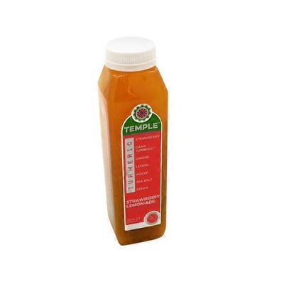 Temple Turmeric Organic Strawberry Lemon-ade