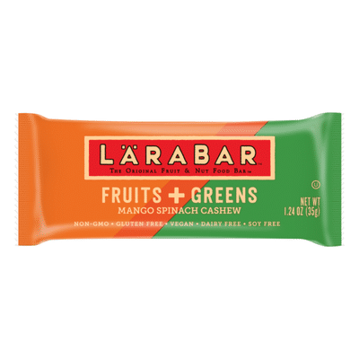 Larabar ™ Fruits + Greens Mango Spinach Cashew Fruit & Nut Bars