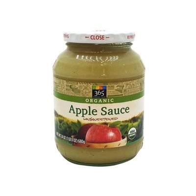 365 by Whole Foods Market Unsweetened Applesauce