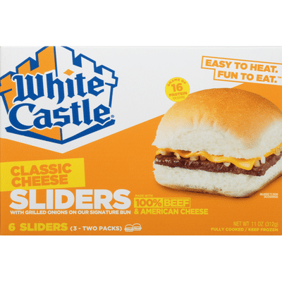 White Castle Sliders, Cheese Classic